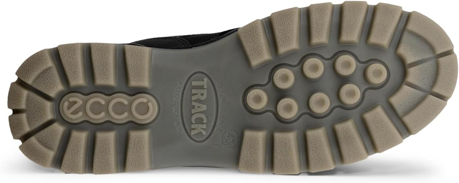 Мужские походные ботинки ECCO Track 25 High с водонепроницаемой мембраной Gore-Tex, черный/черный — фото 4