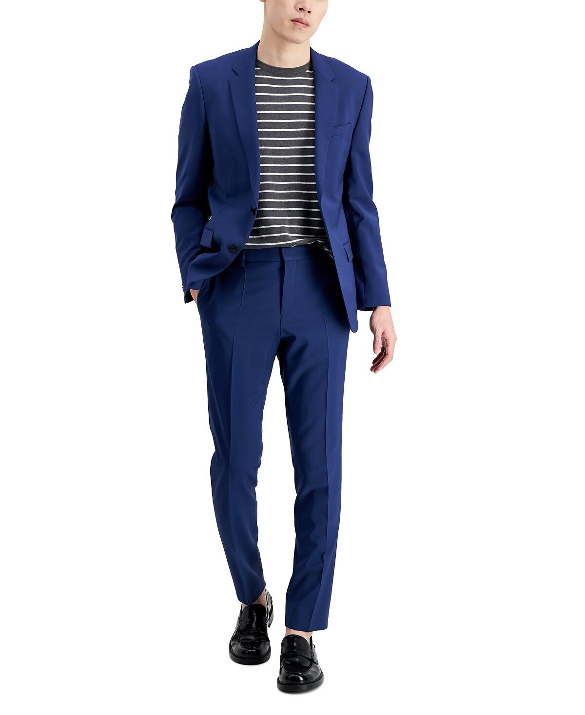 

Мужской облегающий однотонный костюм Superflex Stretch, раздельный Hugo Boss