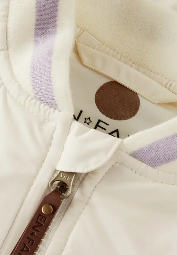 Куртка с вышивкой En Fant, цвет сиреневый вереск — фото 3