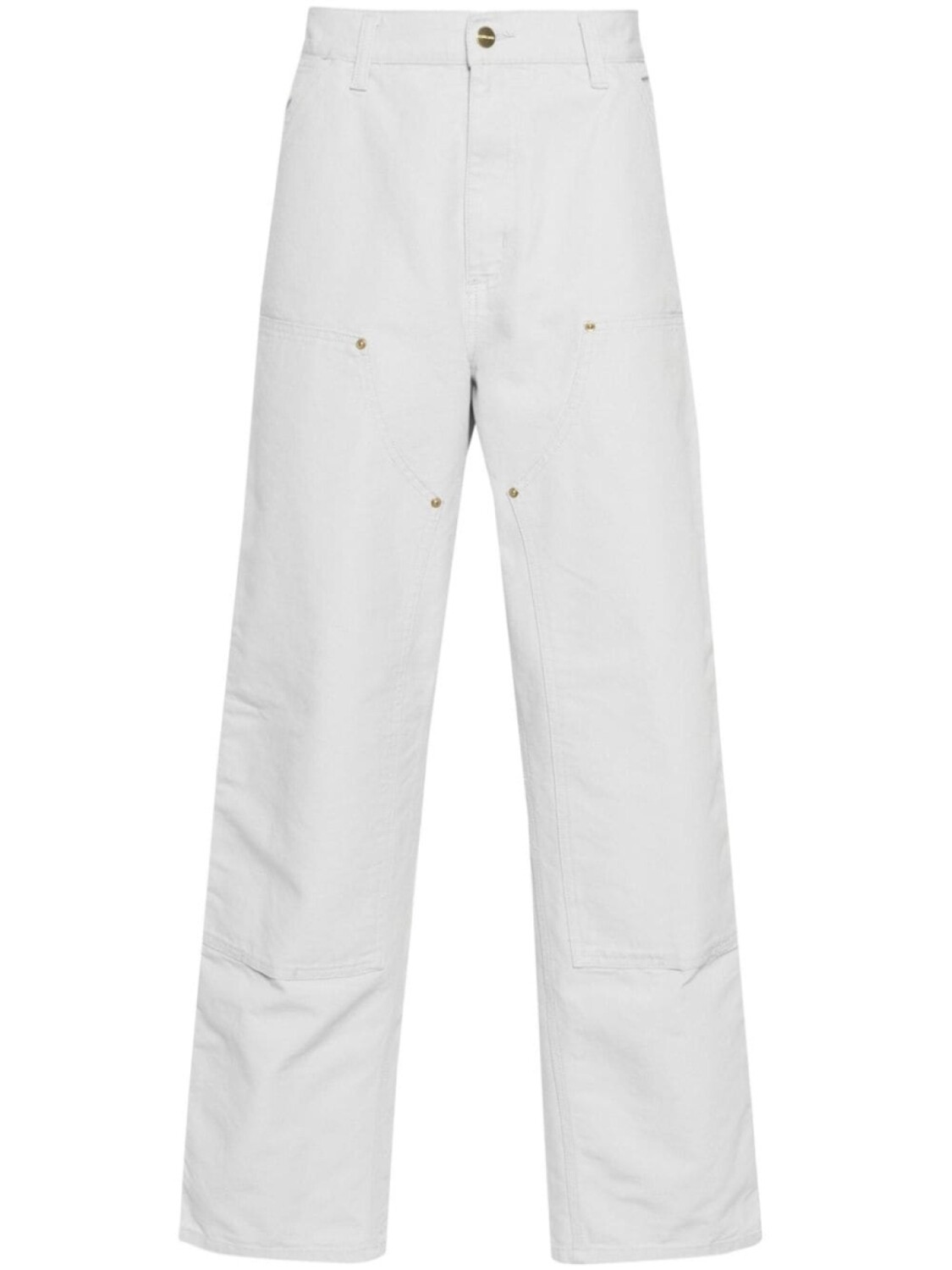 

Carhartt WIP брюки прямого кроя с двойным коленом, серый