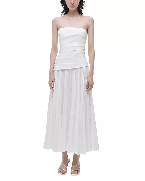 

Платье-Макси без бретелей Arie Simkhai, белый