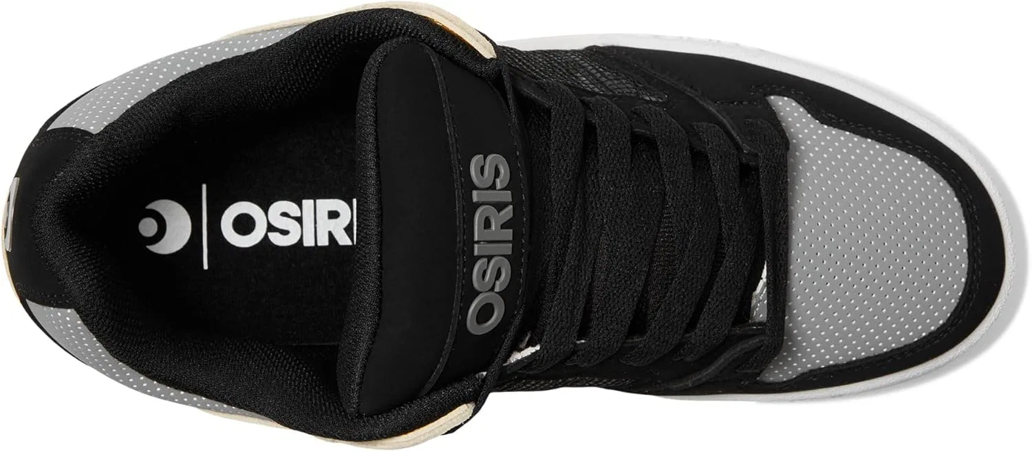 Кроссовки Osiris Pixel Trainers, Black/Anthracite/Yellow — фото 2