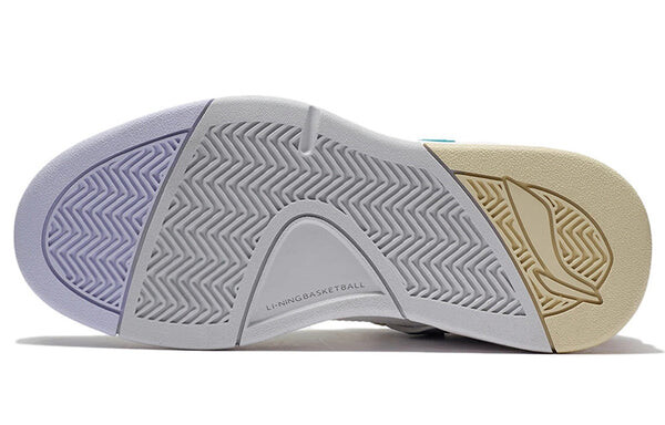 Кроссовки ретро баскетбольные кроссовки Li-Ning, белый — фото 3