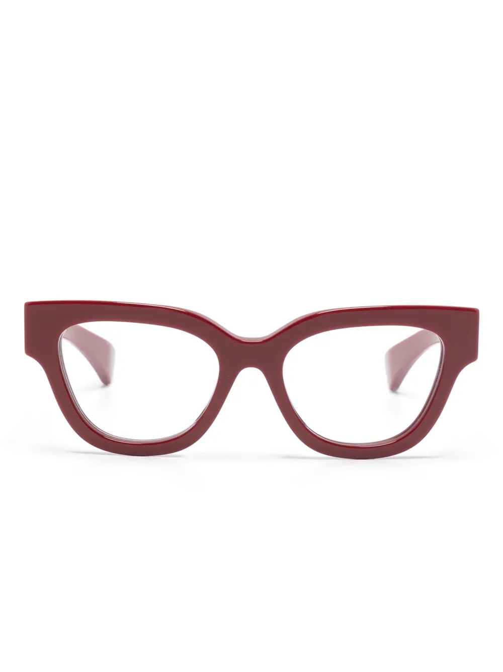 

Очки в оправе «кошачий глаз» Gucci Eyewear, красный