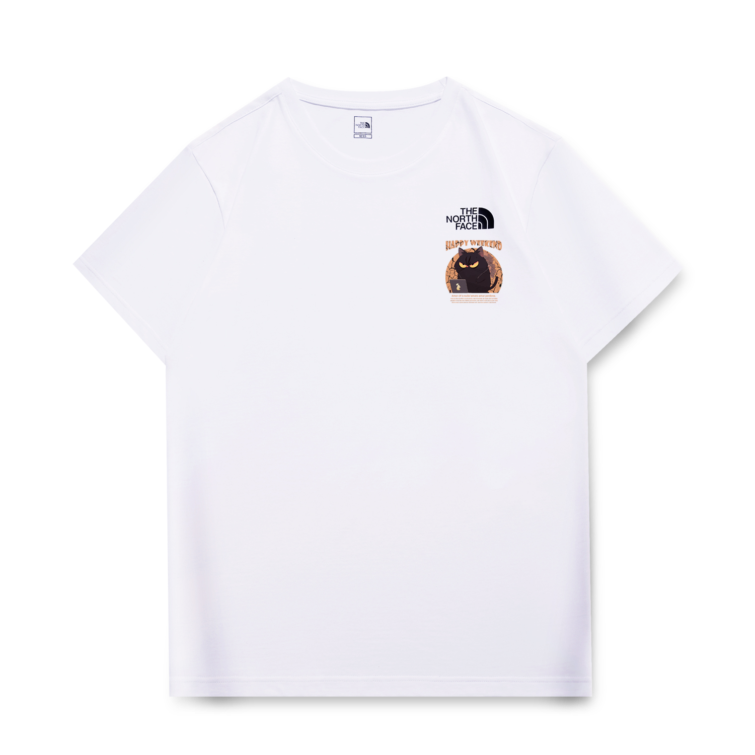 

THE NORTH FACE Футболка унисекс белая, Белый, THE NORTH FACE Футболка унисекс белая