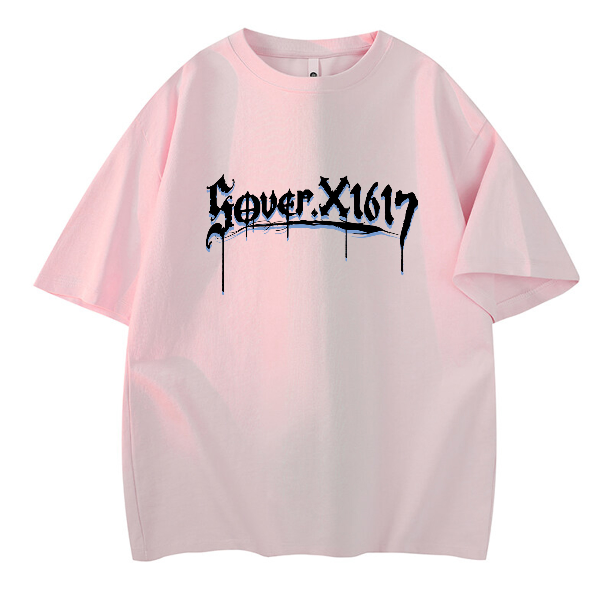 

Футболка Unisex Crew Neck Moderate Straight Fit X1617, розовый