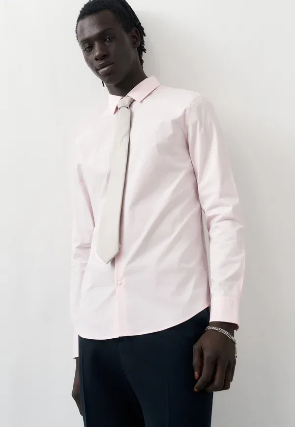 Рубашка Calvin Klein Solid Stretch Slim, светло-розовый