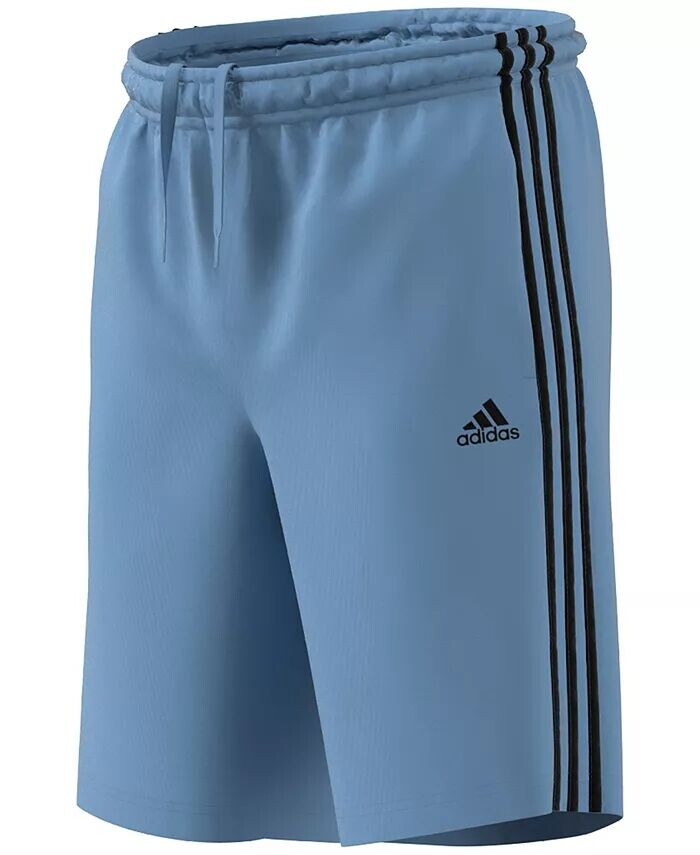 

Мужские шорты в полоску из трикотажа 10 дюймов adidas, синий