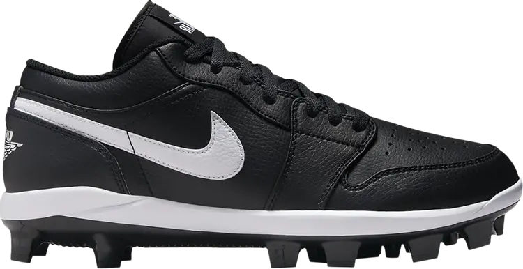 

Кроссовки Air Jordan 1 Retro MCS Low 'Black White' 2023, черный