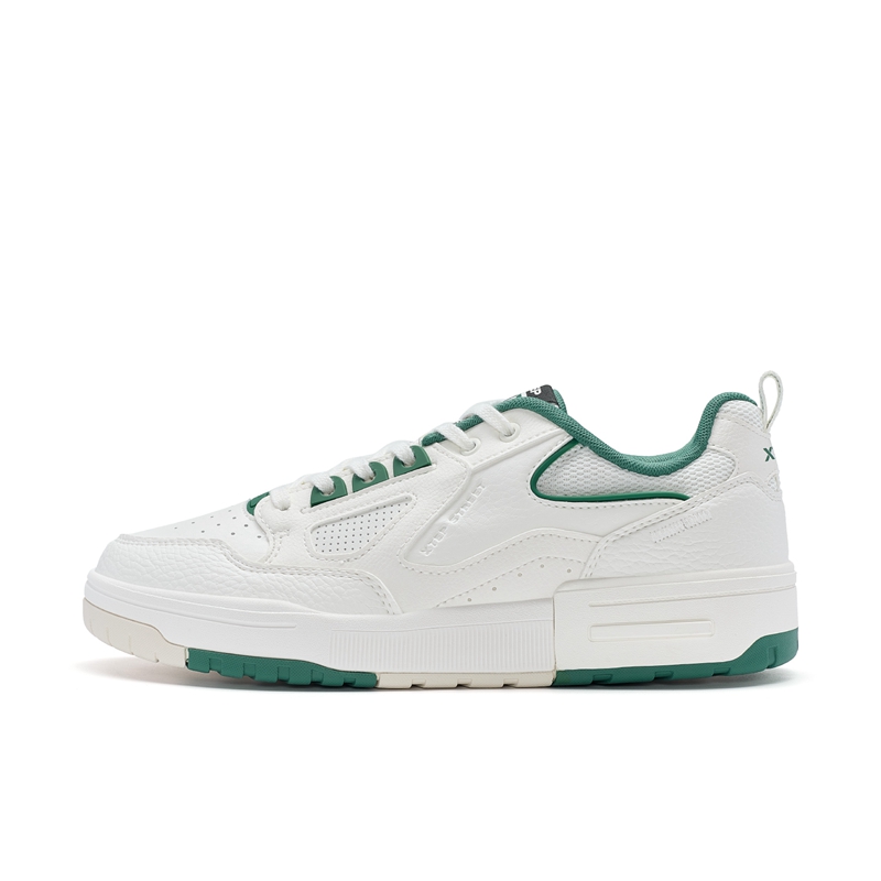 

XTEP Легкие нескользящие низкие кроссовки для скейтбординга New Dawn, мужские, цвет "Sail", белые