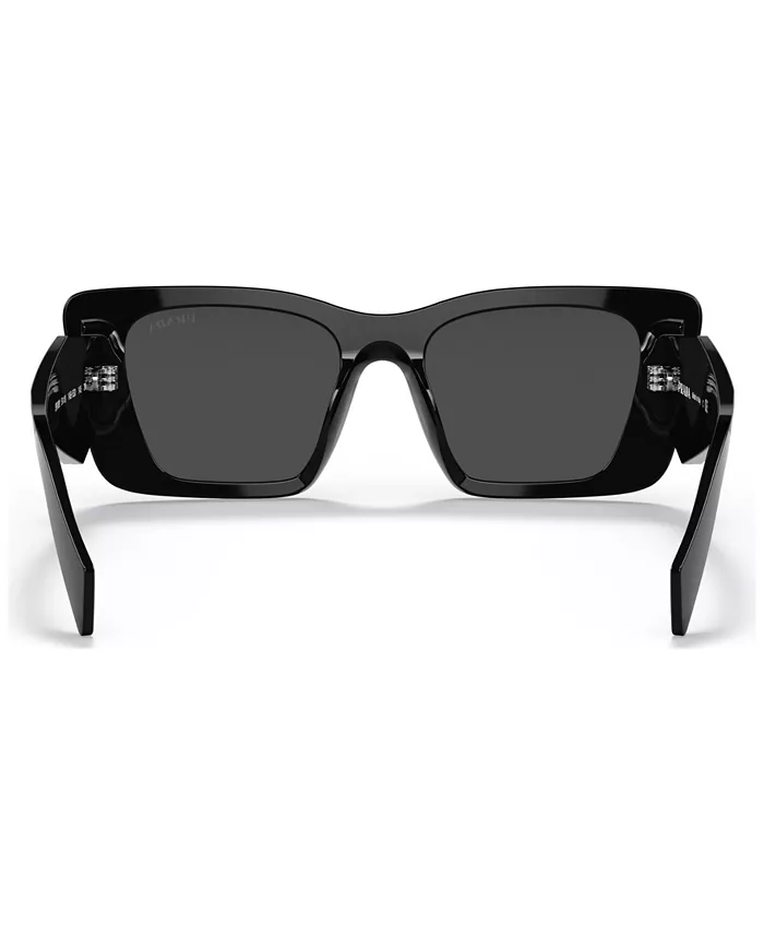 Солнцезащитные очки для женщин Symbole Butterfly, модель PR 08YS PRADA, черный — фото 3
