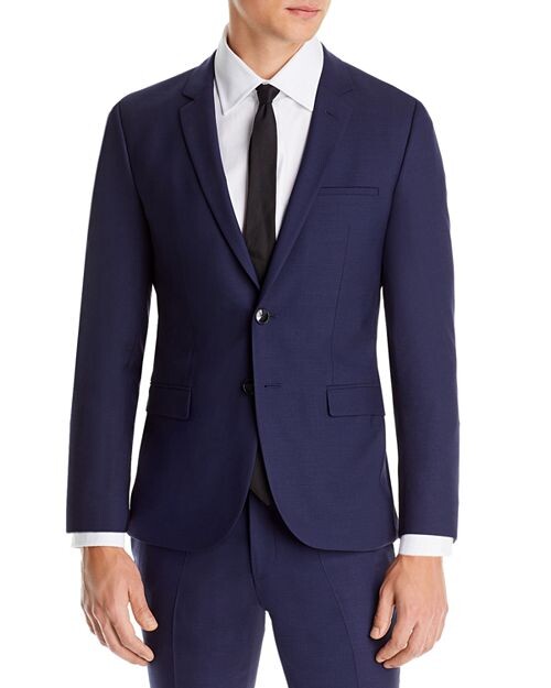 

Arti Super Navy Extra Slim Fit Пиджак HUGO, цвет Blue