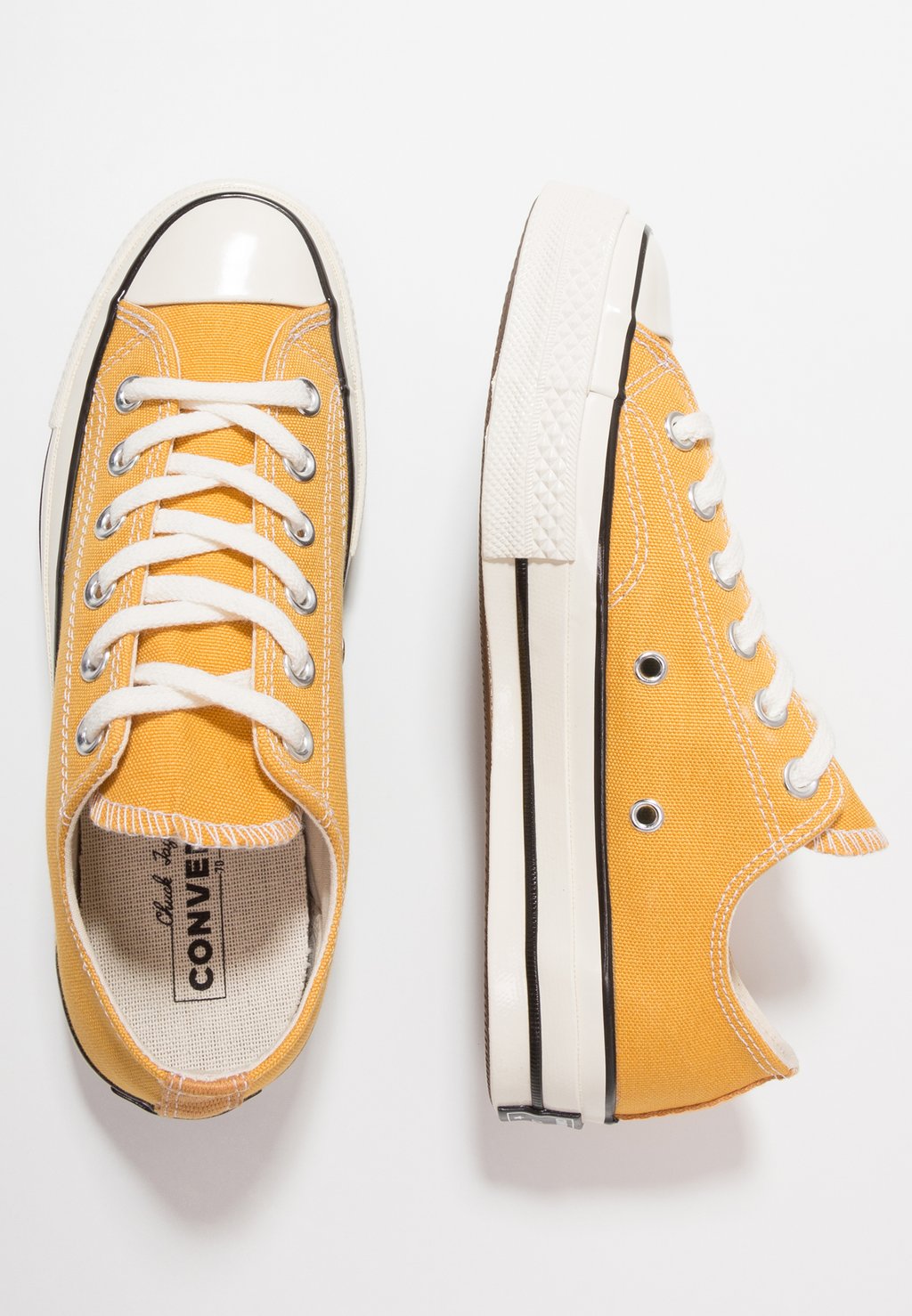 Низкие кеды CHUCK TAYLOR ALL STAR '70 OX Converse, желтый — фото 2