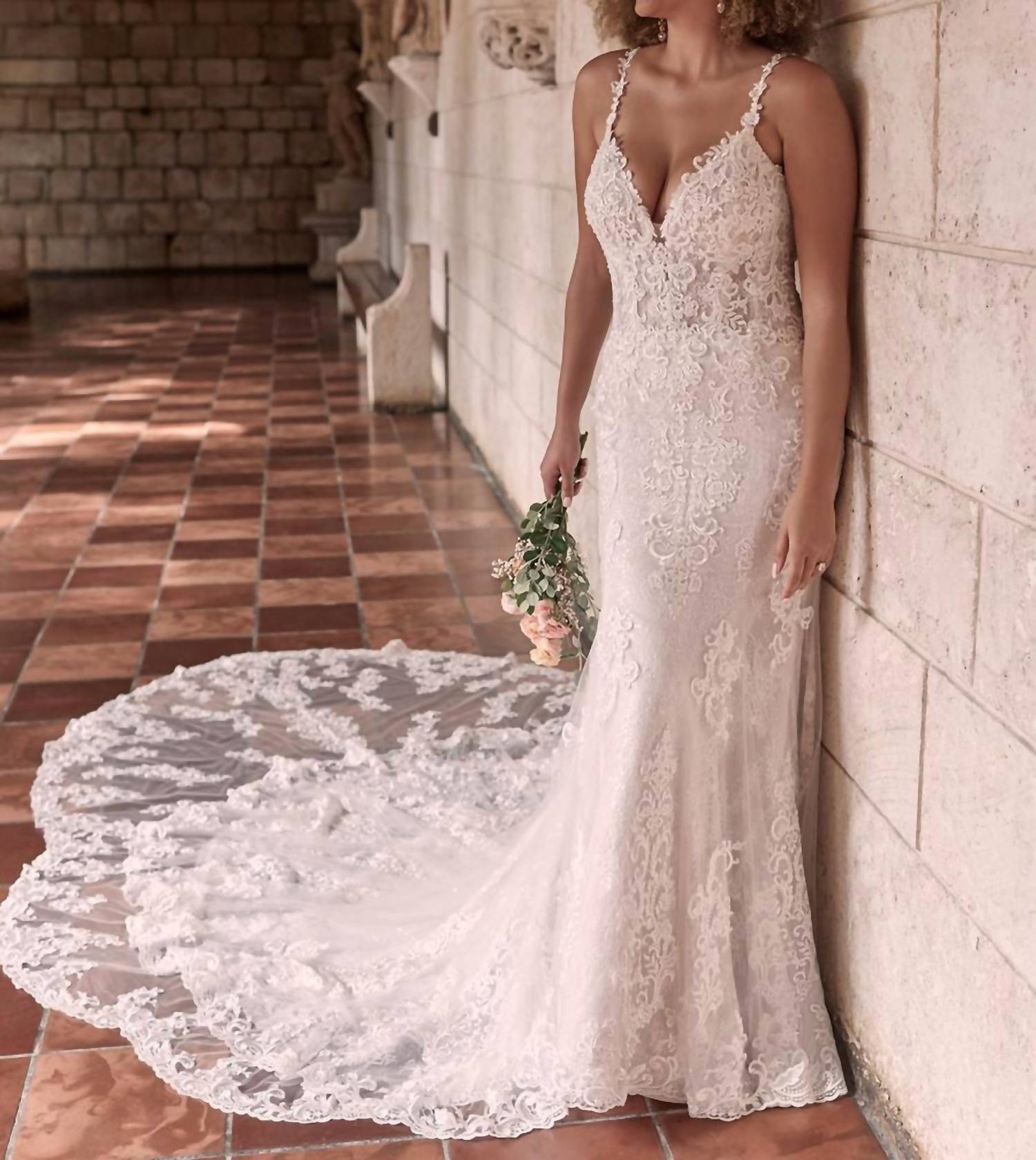 

Свадебное платье Farrah цвета слоновой кости Maggie Sottero