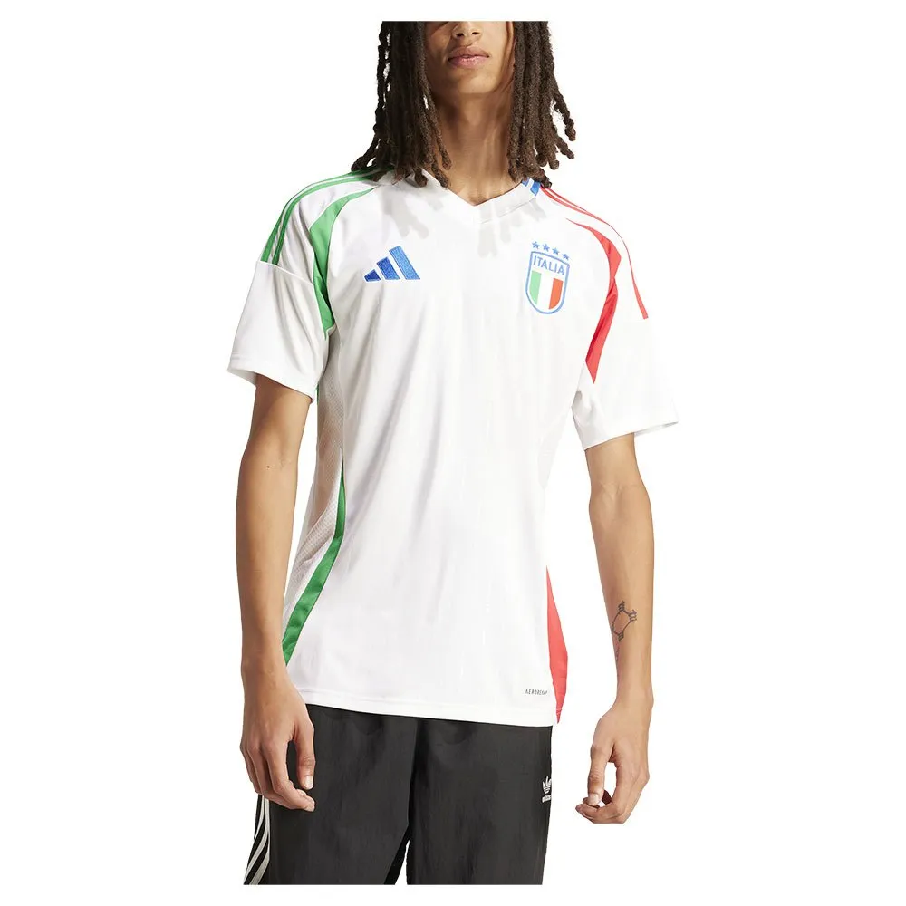 

Футболка с коротким рукавом adidas Italy 23/24 Away, белый