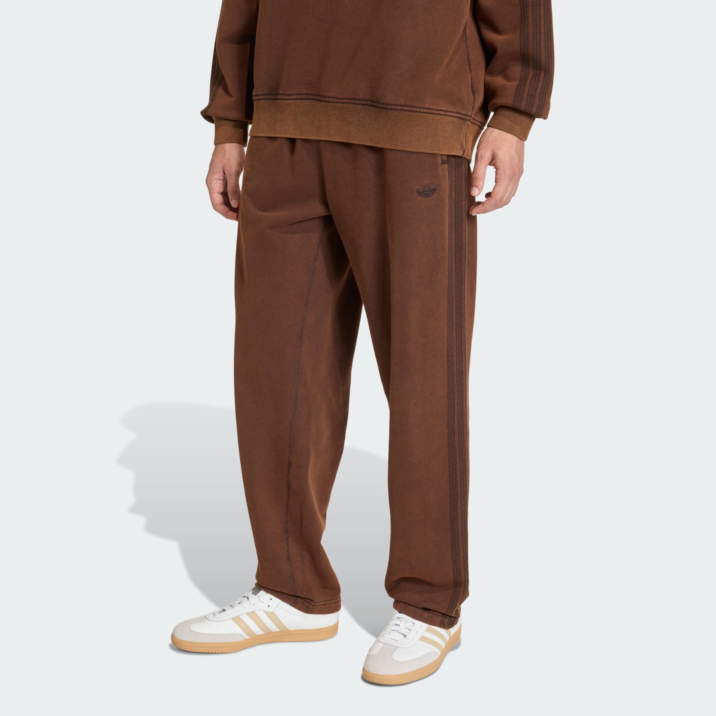 Adidas Originals Широкие брюки 'Premium Essentials' в цвете Brown, Dark Brown — фото 2