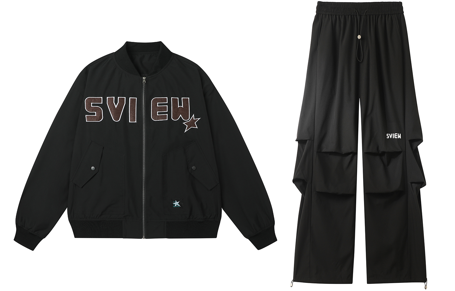 

S.view Пилотская куртка унисекс, Black Set
