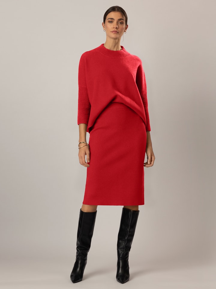 

Юбка до колена APART, красный