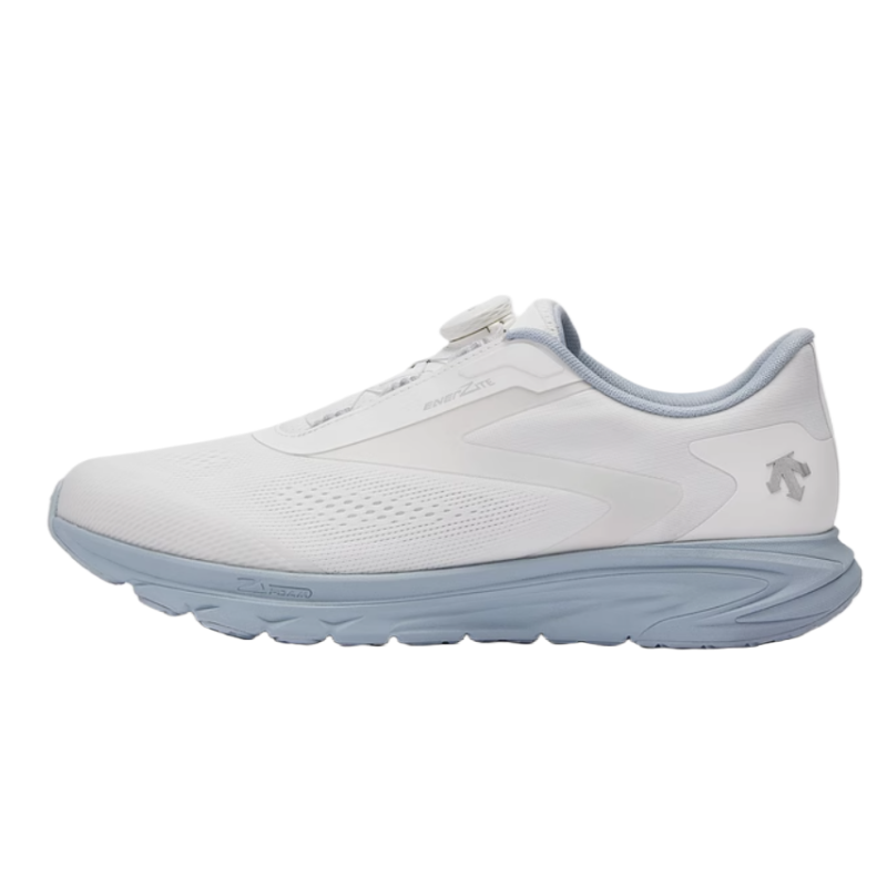 

DESCENTE Кроссовки для бега Enerzite Anti Slip, износостойкие, низкие, мужские, белые, синие