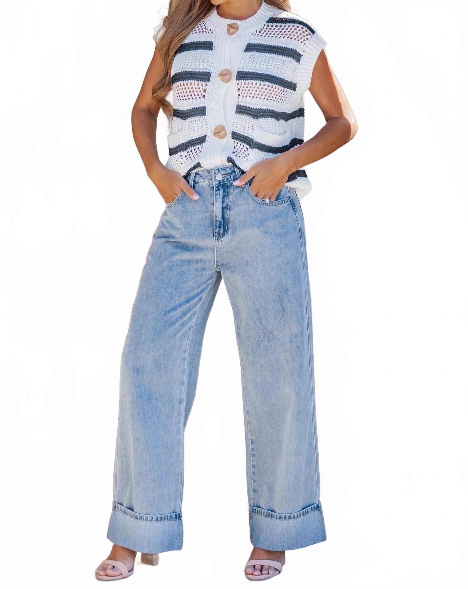 

LAVENDER J Жилет без рукавов на пуговицах, черный