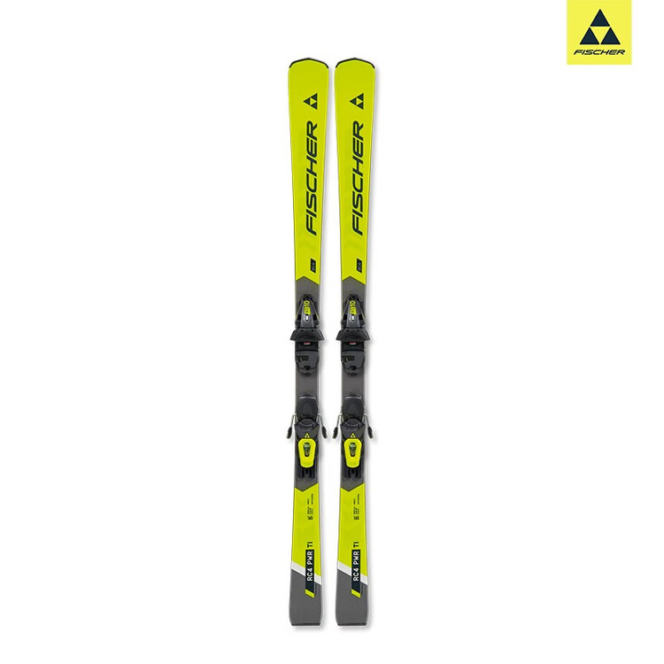 

Fischer Мужские и женские лыжи среднего уровня для двух досок, модель RC4 POWER TI, ярко-желтый, 170 см
