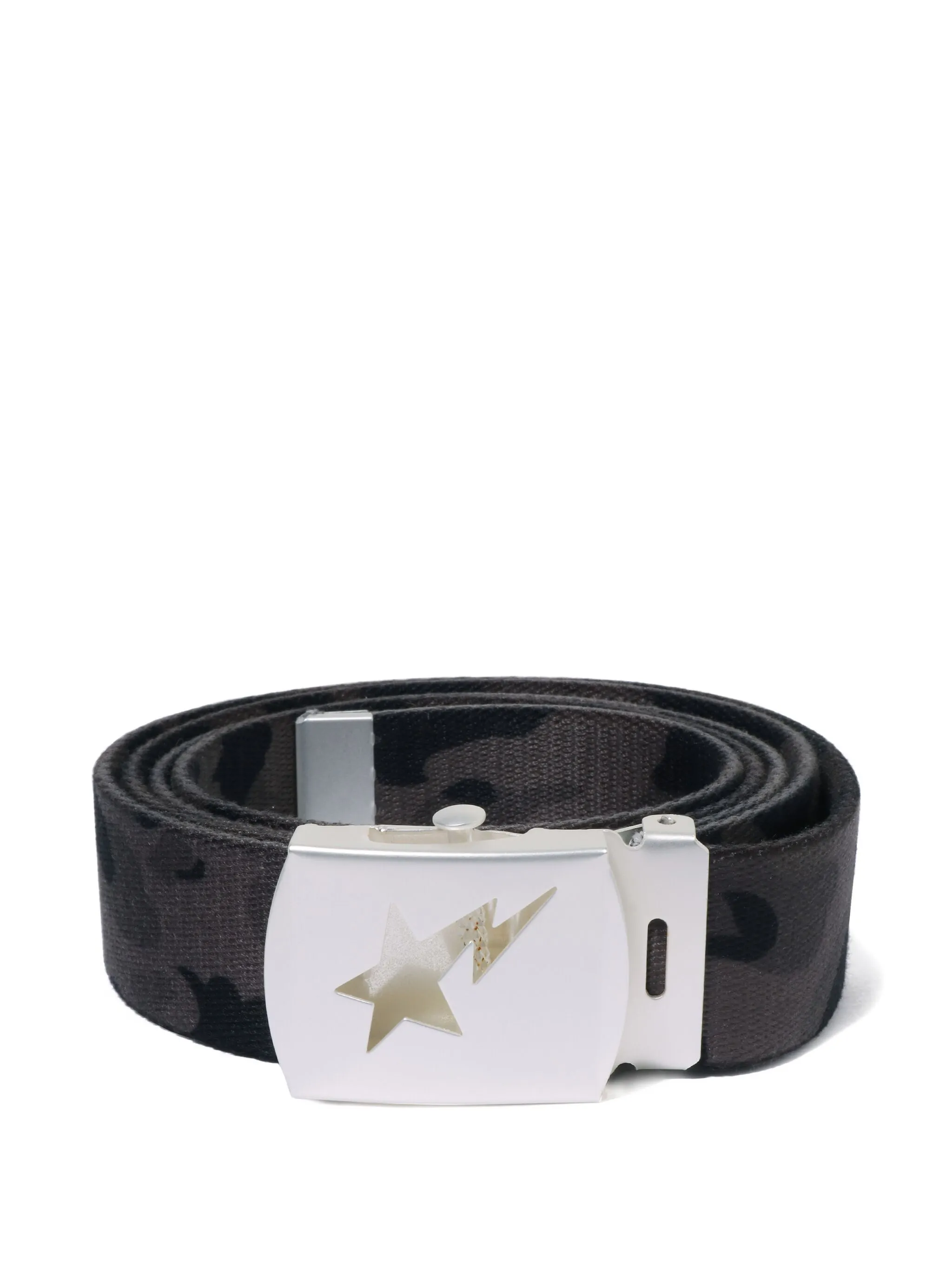 

Ремень с камуфляжным узором A Bathing Ape, черный