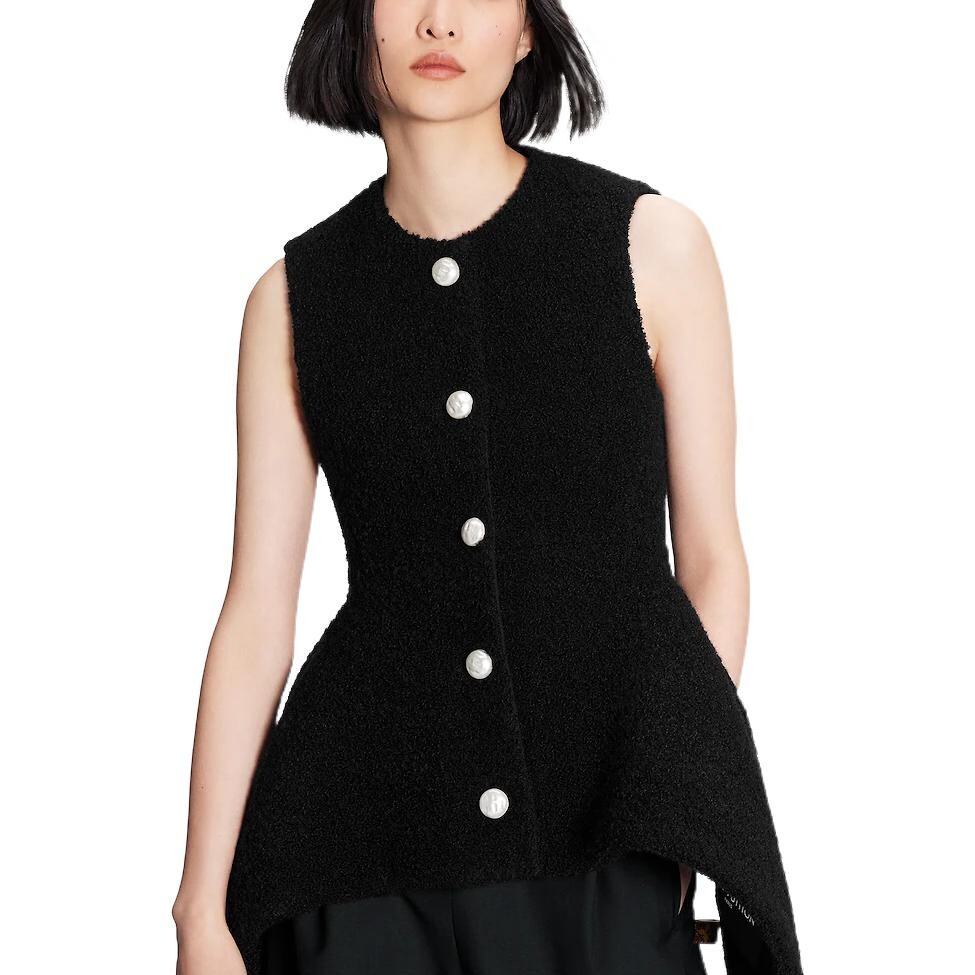 Новые квартальные продукты LV Vest Women's Black Louis Vuitton — фото 4