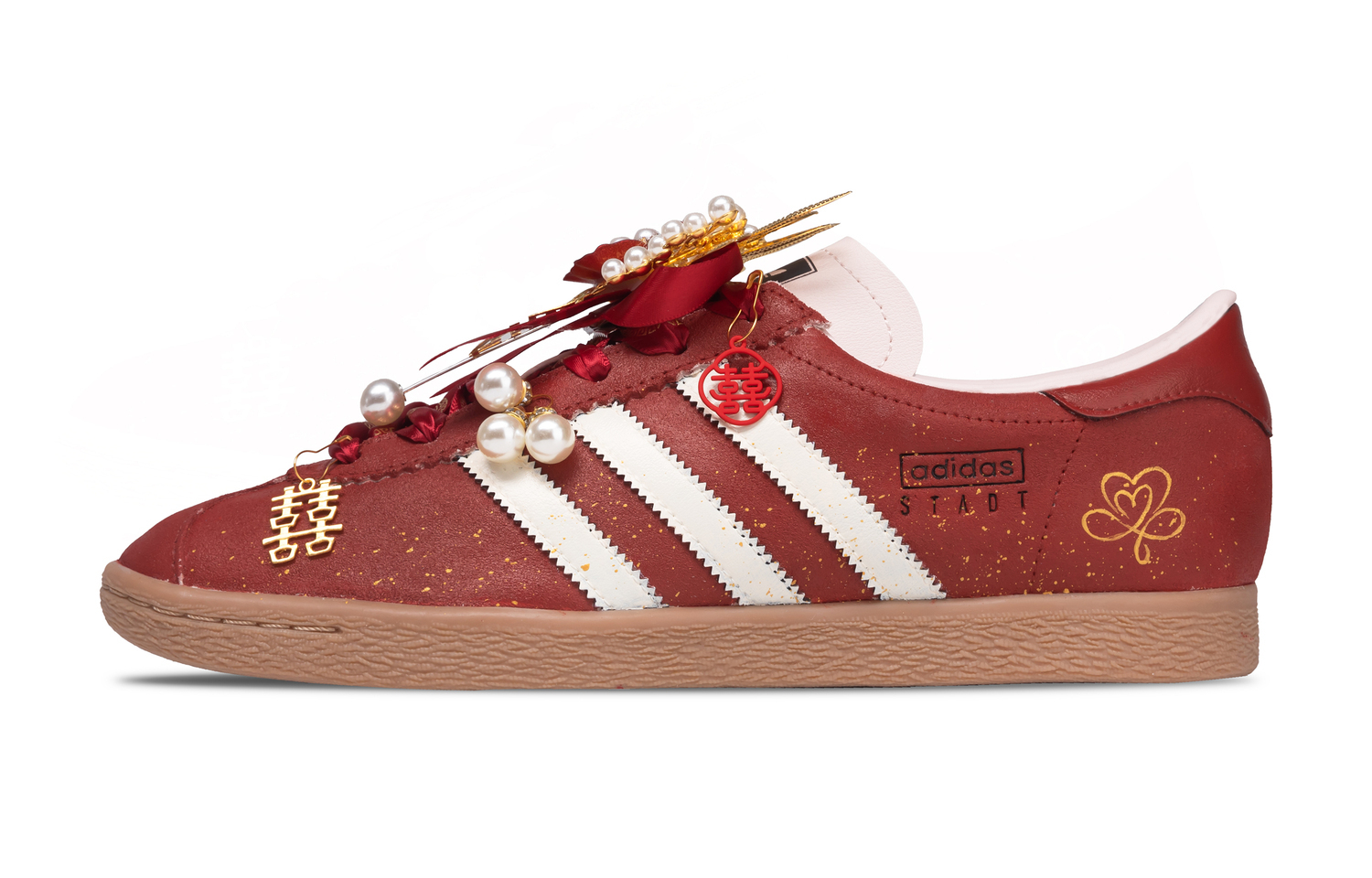 

Adidas Originals Кроссовки Stadt Perfect Match Fulfillment Low top German Army Trainers Unisex Red