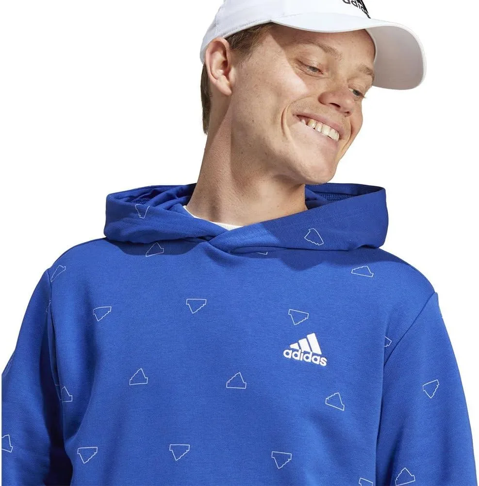 Толстовка adidas Seasonal Essentials Monogram Graphic — фото 3