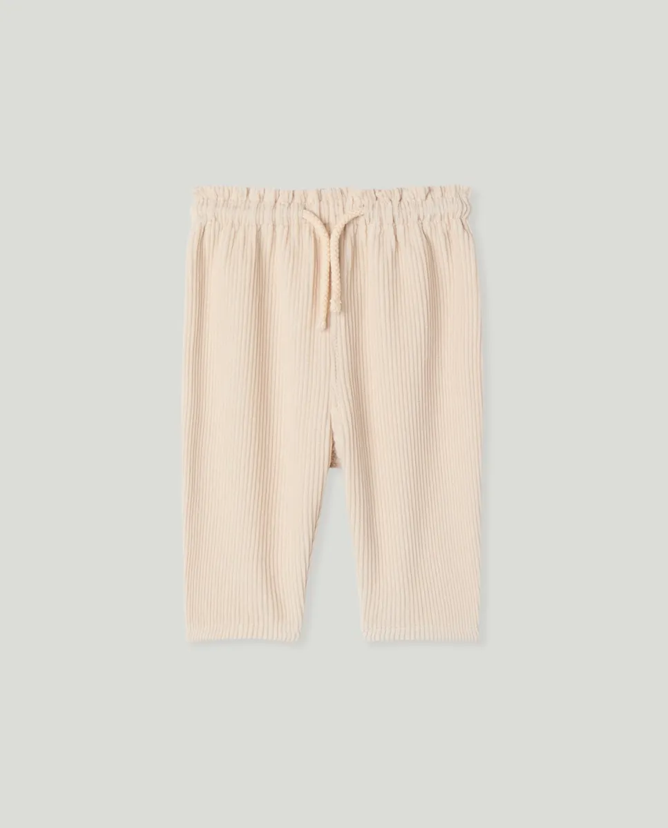 

Брюки из микровельвета с принтом для маленькой девочки Baby El Corte Inglés, розовый