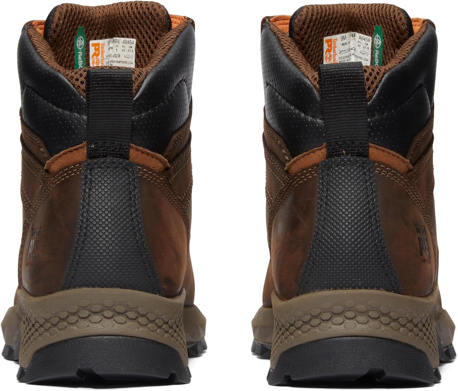 Timberland PRO мужские рабочие ботинки Titan Ev 6 дюймов с композитным защитным носком, Brown — фото 3