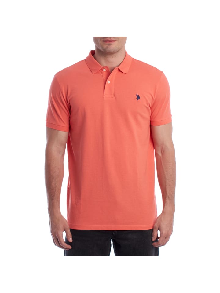 

Рубашка-поло U.S. Polo Assn., розовый