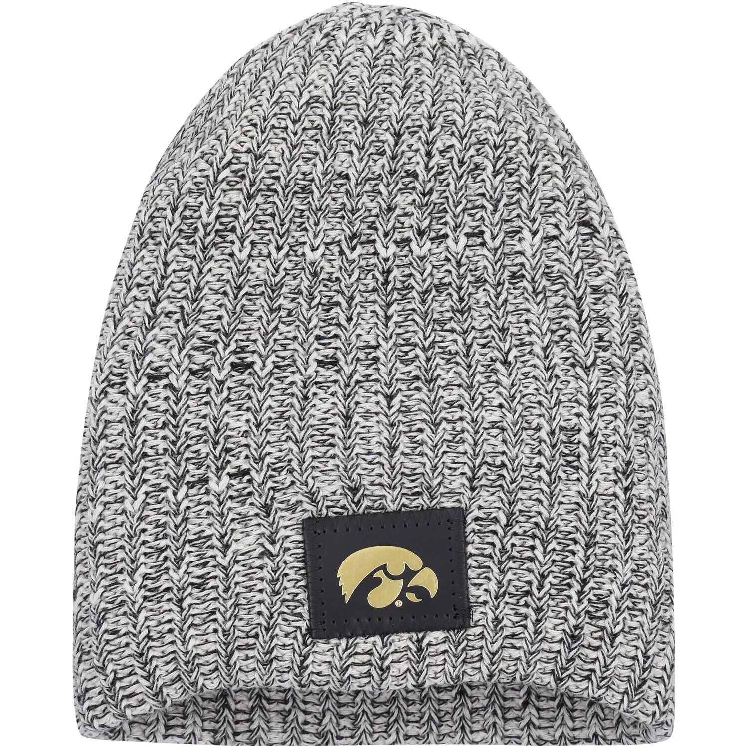 

Женская серая шапка Love Your Melon Iowa Hawkeyes