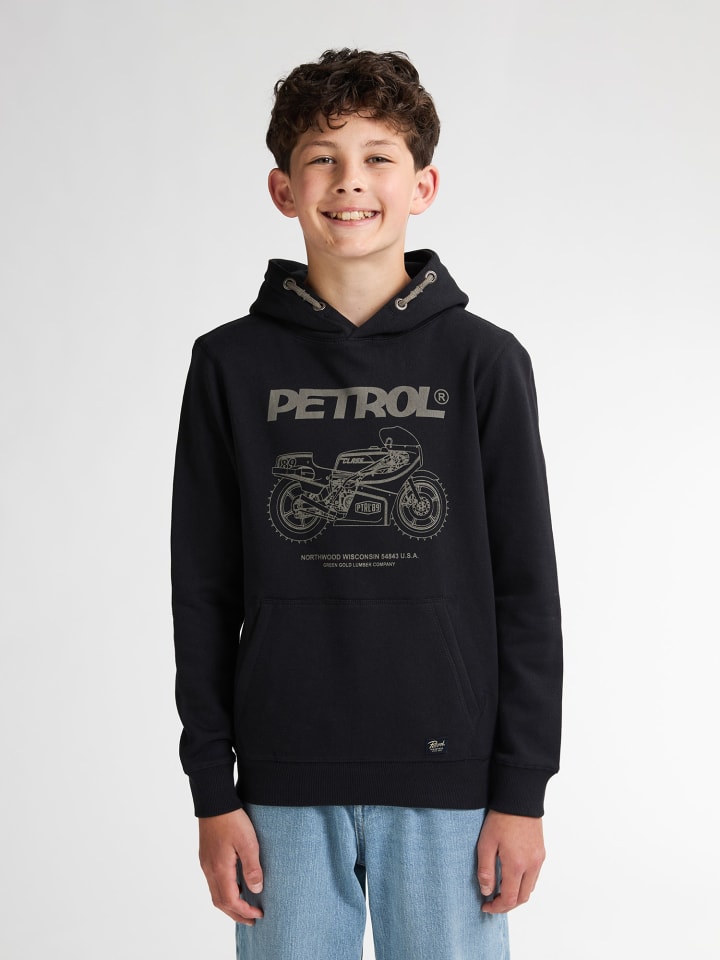 

Толстовка с капюшоном Petrol Industries, черный