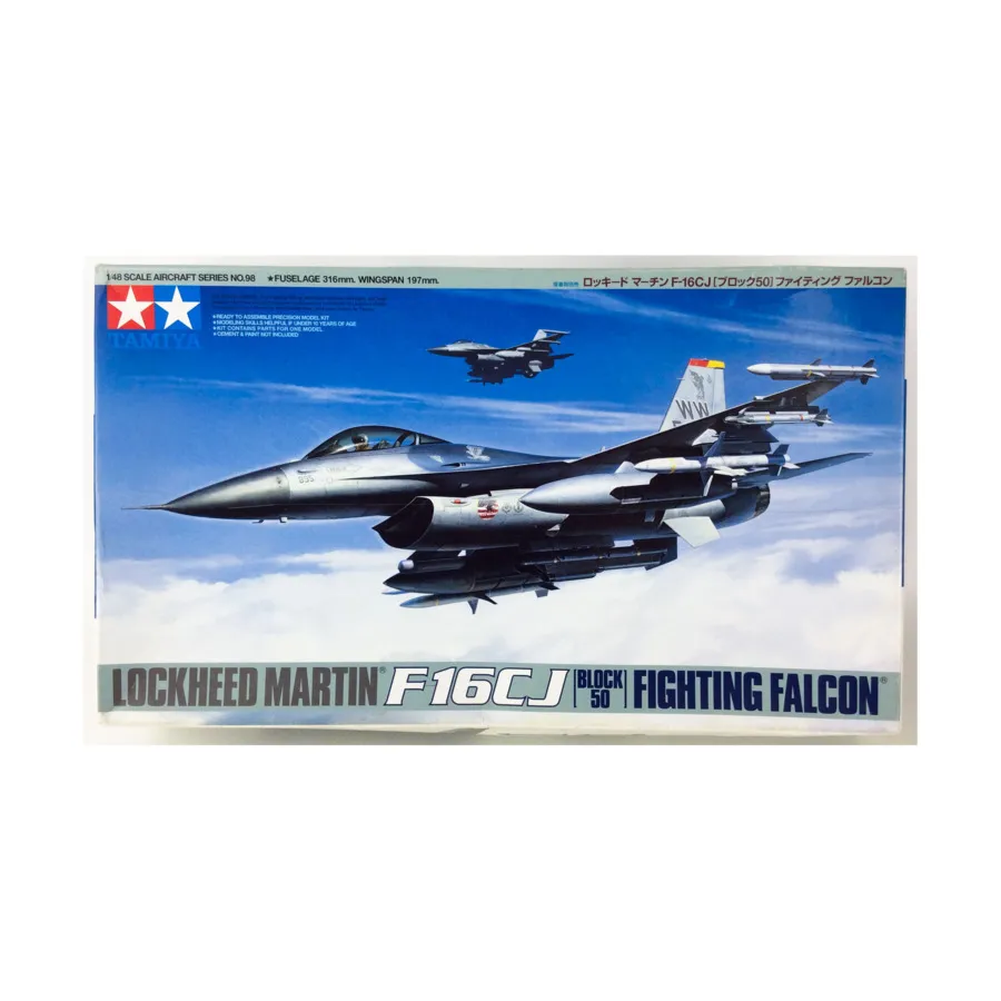 

Lockheed Martin F-16CJ (Блок 50) Fighting Falcon, Military Aircraft Models (1:48) (Tamiya)