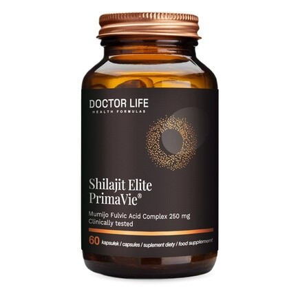 

Shilajit Elite Primavie Комплекс фульвовых кислот Пищевая добавка - 60 капсул Doctor Life