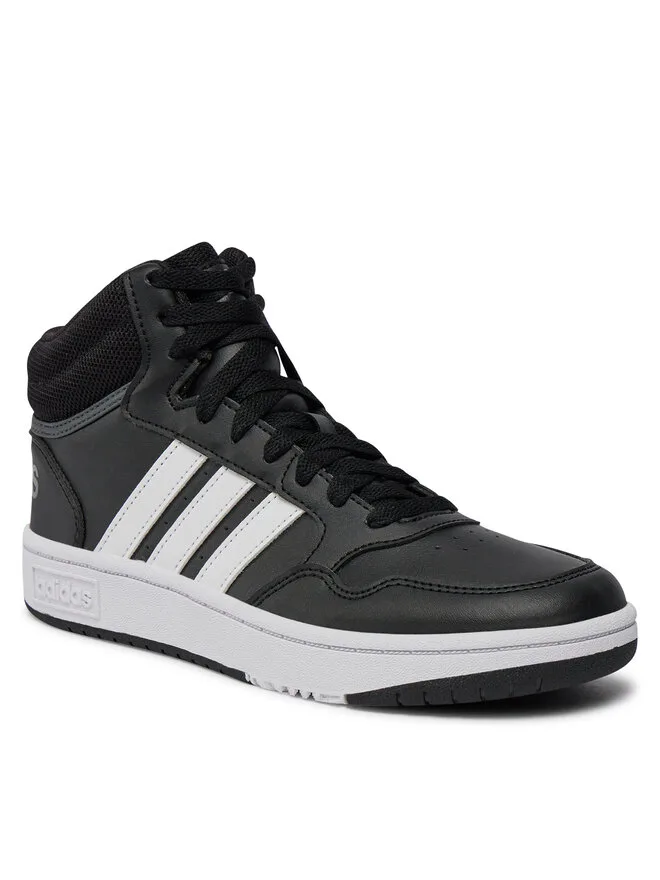 Adidas Кроссовки Hoops 3.0 Mid K GW0402, черный — фото 2