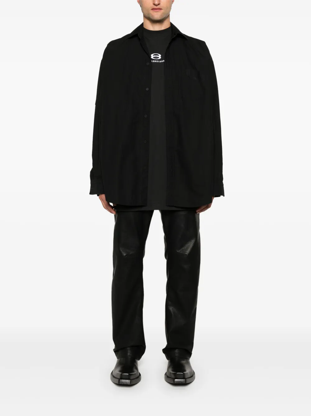 Рубашка Unity Sports Icon Balenciaga, черный — фото 2