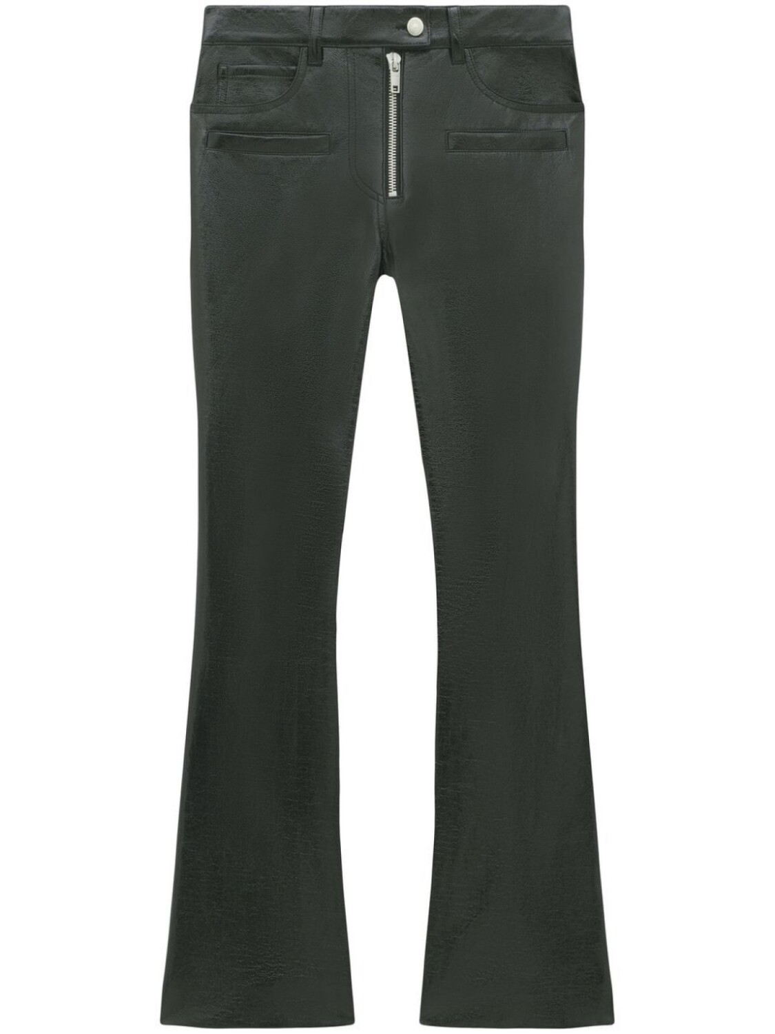 

Courrèges виниловые брюки, черный