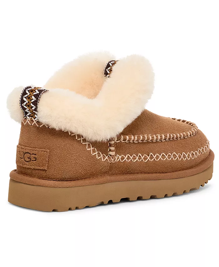 Женские классические ультрамини-альпийские ботинки UGG Ugg, коричневый — фото 3