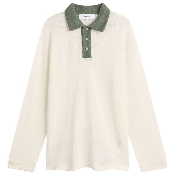 

Вязаная регбийная рубашка Palmes, off-белый