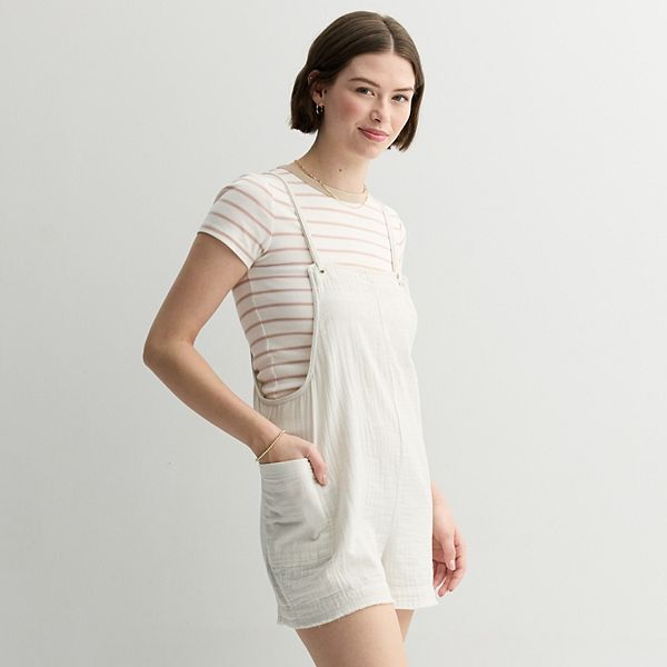 

Детский комбинезон с короткими штанинами So, Modern White