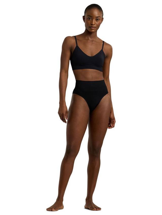 Беспалочные трусики Lauren Smoothing Seamless с высоким вырезом Ralph Lauren, Black — фото 4