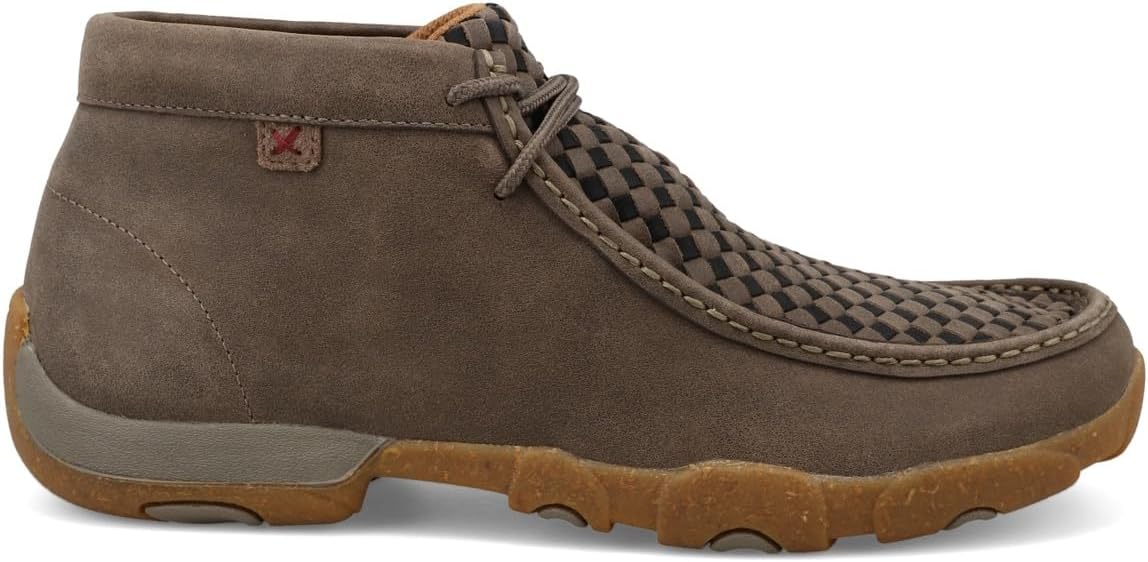 Мужские мокасины Twisted X Chukka Driving Moc, черный/коричневый — фото 3