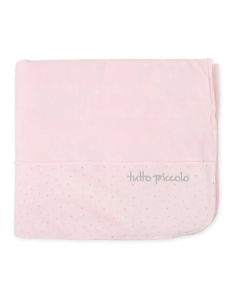 

Розовое одеяло для девочки Tutto Piccolo