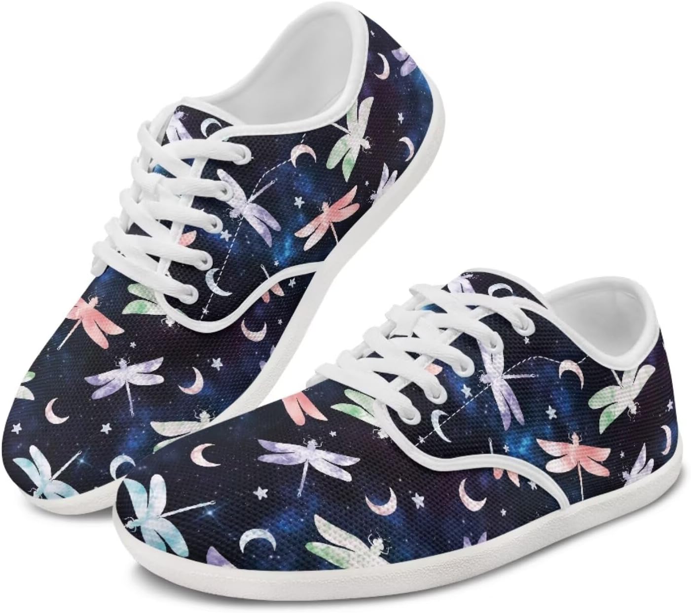 

Женские кроссовки Forchrinse Hummingbird с подсолнухом, для ходьбы, с широкой носочной частью, босоножки Y2K, модные спортивные кроссовки с противоскользящей подошвой, Dragonfly