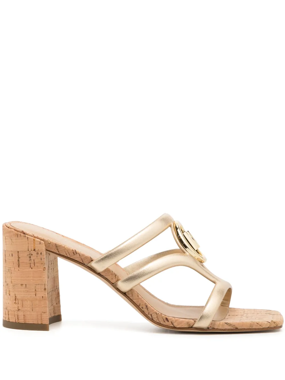 Босоножки Hampton 90 MICHAEL KORS, золотой
