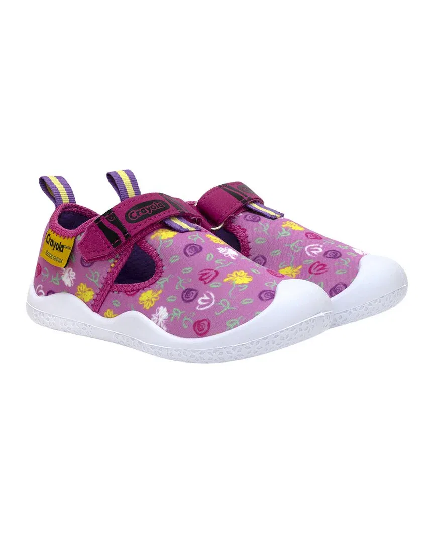 Robeez Crayola Flower Doodles Water Shoe, розовый