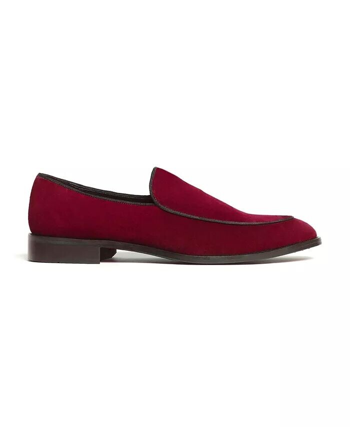 Мужские замшевые мокасины Craige Slip-On Anthony Veer, красный — фото 2