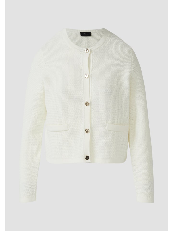 

Кардиган s.Oliver BLACK LABEL, белый